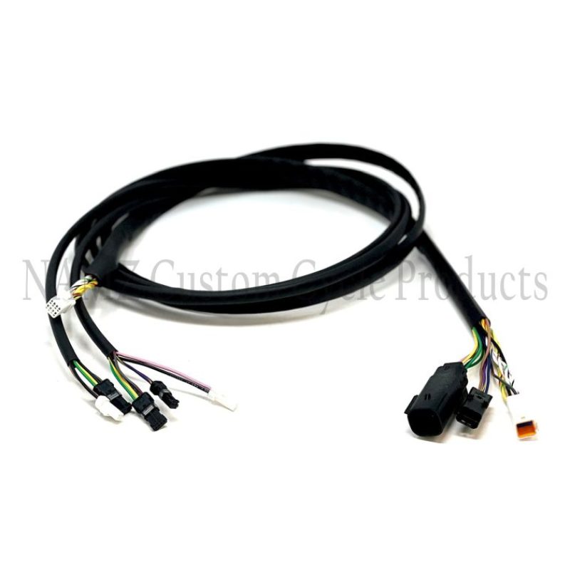 NAMZ 2022+ Indian Chief Models Plug-N-Play Handlebar Control Xtension Harness 18in. Wiring Harnesses NAMZ