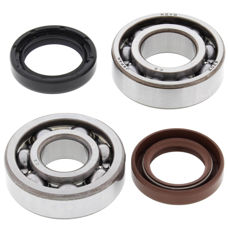 All Balls Racing 82-83 Yamaha YZ100 Crank Shaft Bearing Kit Bearings All Balls Racing