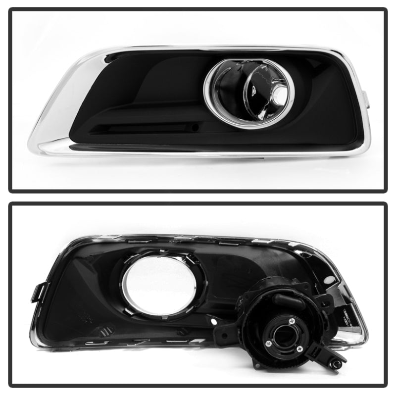 Spyder Chevy Malibu 2012-2015 OEM Fog Light W/Universal Switch- Clear FL-CMA2012-C Fog Lights SPYDER