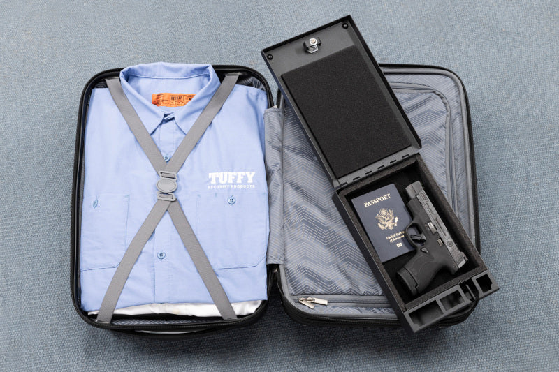 Tuffy Portable Safe/Large 10Inlx6 1/2Inwx2Int Foam Lined Cargo Organization Tuffy Products