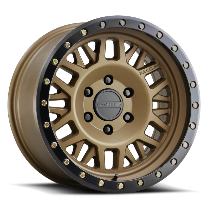 Raceline 951BZ Ryno 17x8.5in / 5x127 BP / 0mm Offset / 78.1mm Bore - Bronze Wheel Wheels - Cast Raceline