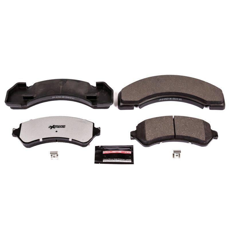 Power Stop 94-00 Chevrolet C3500HD Front or Rear Z36 Truck & Tow Brake Pads w/Hardware Brake Pads - Performance PowerStop