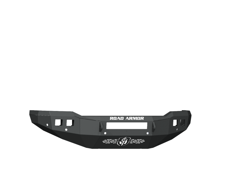 Road Armor 19-20 Ram 2500 Stealth Front Non-Winch Bumper w/6 Sensor Holes - Tex Blk Bumpers - Steel Road Armor