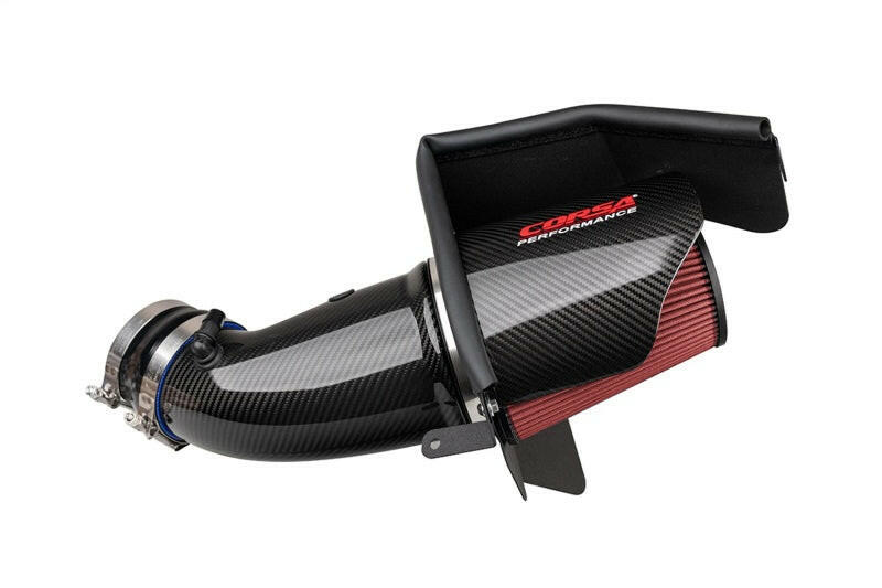 Corsa 2019-2023 Dodge Challenger SRT/Hellcat/Redeye/Demon Carbon Fiber Air Intake w/ DryTech Filter Cold Air Intakes CORSA Performance