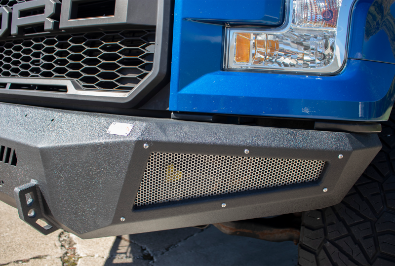 Fishbone Offroad 15-17 Ford F150 Front Bumper - Black Bumpers - Steel Fishbone Offroad