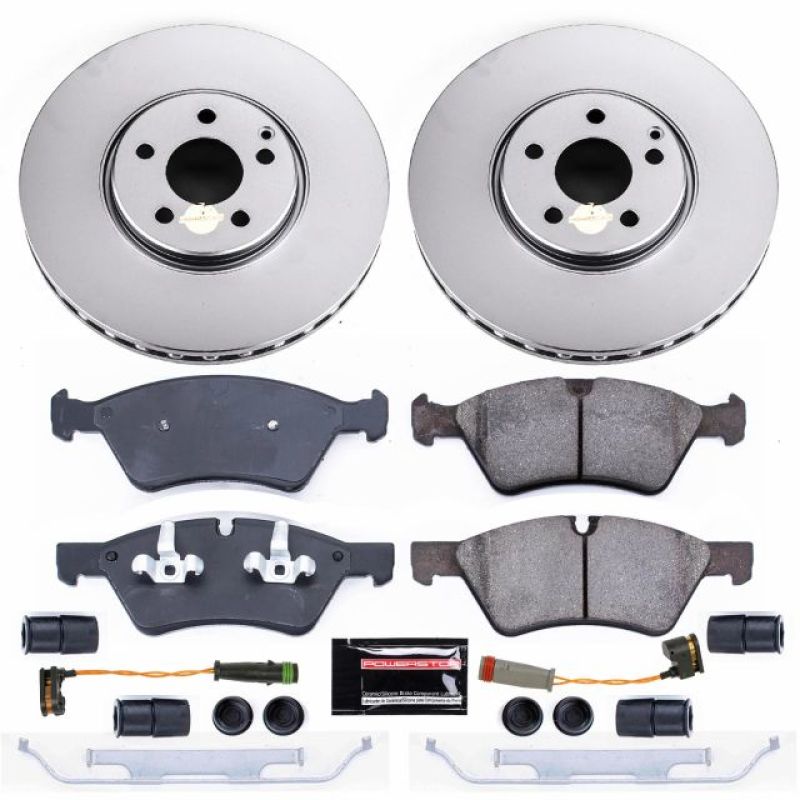 Power Stop 2006 Mercedes-Benz E500 Front Z23 Evolution Sport Coated Brake Kit Brake Kits - Performance D&S PowerStop
