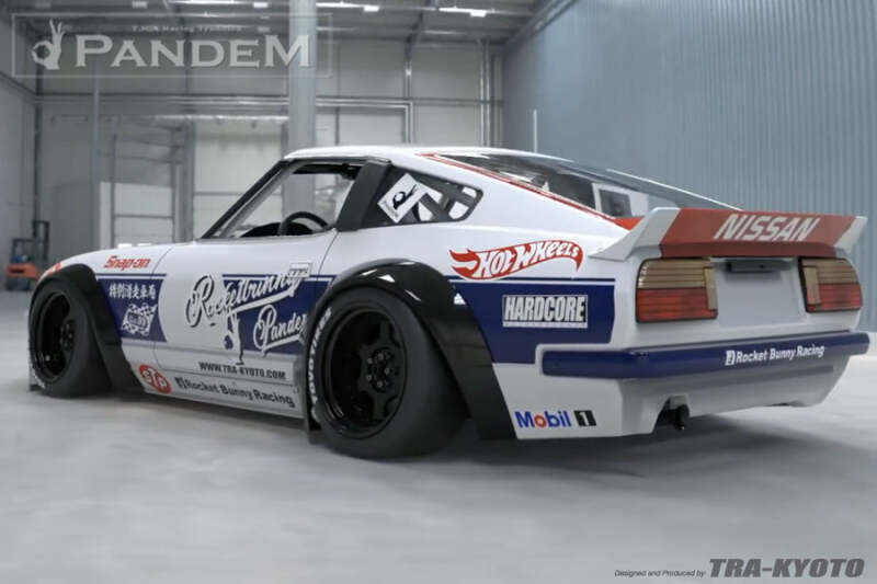 GReddy 1975-1978 Pandem Datsun 280Z (130Z) Rocket Bunny Full Widebody Aero Kit w/ Wing Body Kits GReddy