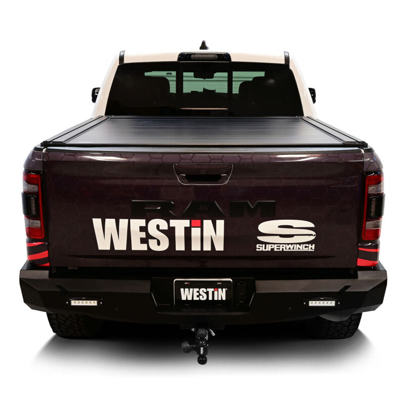 Westin 19-26 RAM 1500 New Body 5ft 7in. (67in) Bed Electric Retractable Tonneau Cover - Black Tonneau Covers - Retractable Westin