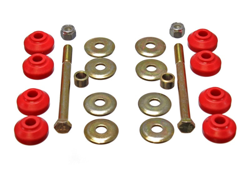 Energy Suspension 03-05 Dodge SRT4 Red Front Sway Bar End Link Set Sway Bar Endlinks Energy Suspension