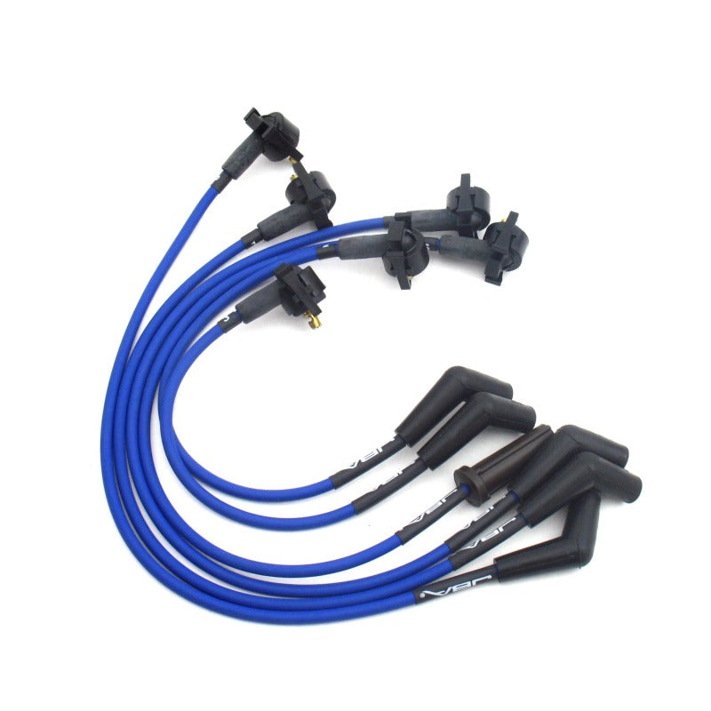 JBA 95-97 Ford Ranger 3.0L Ignition Wires - Blue Spark Plug Wire Sets JBA
