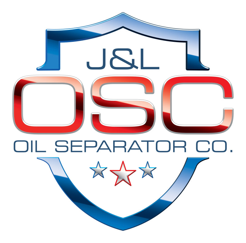 J&L 16-22 Honda Pilot PCV Side Oil Separator 3.0 - Clear Anodized Oil Separators J&L