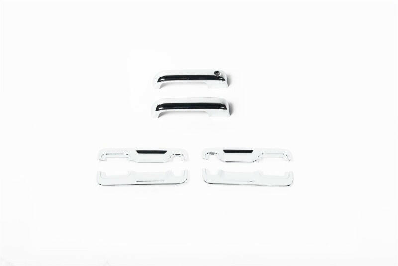 Putco 17-20 Ford SuperDuty - 2 Door w/ Driver Keyhole - Deluxe / Incl Bucketpcs Door Handle Covers Exterior Trim Putco