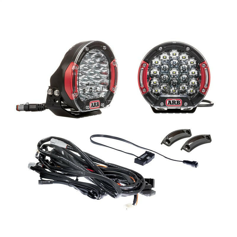 ARB Intensity SOLIS 21 2 Flood Kit With Loom Driving Lights ARB