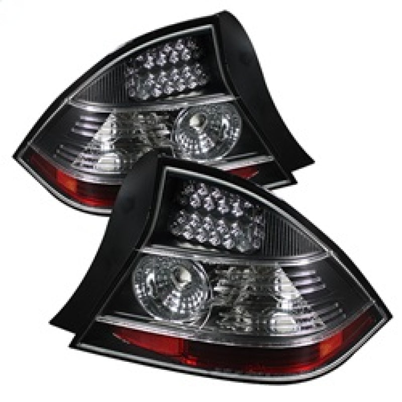 Spyder Honda Civic 04-05 2Dr LED Tail Lights Black ALT-YD-HC04-2D-LED-BK Tail Lights SPYDER