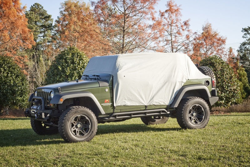 Rugged Ridge Weather Lite Cab Cover 07-20 Jeep Wrangler JKU/JL Car Covers Rugged Ridge
