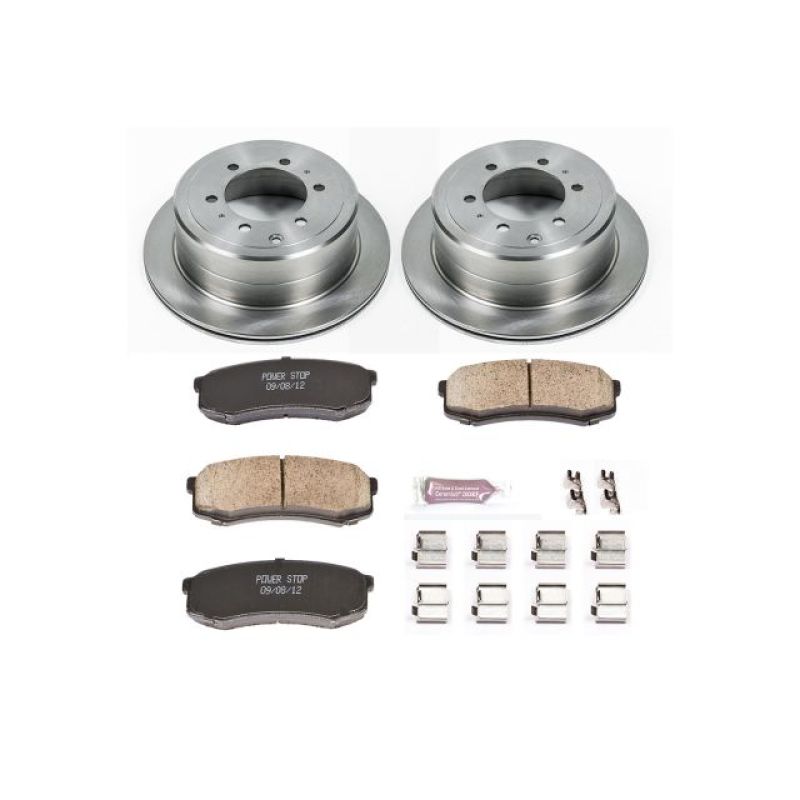 Power Stop 96-97 Lexus LX450 Rear Autospecialty Brake Kit Brake Kits - OE PowerStop
