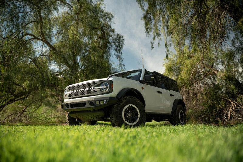DV8 Offroad 2021+ Ford Bronco Front Bumper V2 - OE Plus Series (Works w/o ACC Relocation) Bumpers - Steel DV8 Offroad