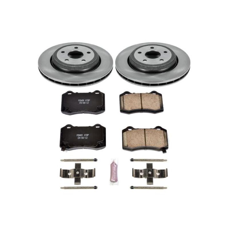 Power Stop 18-19 Dodge Durango Rear Autospecialty Brake Kit Brake Kits - OE PowerStop