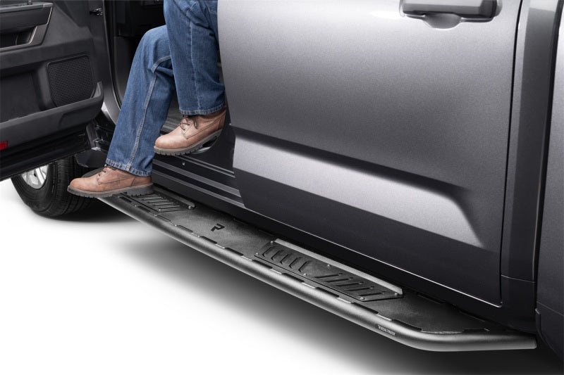 N-FAB 2022 Toyota Tundra CrewMax Roan Running Boards - Textured Black Running Boards N-Fab
