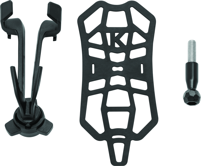 Kuryakyn Free-Flex Device Holder Handlebar Clamp Mount Black Phone Holders Kuryakyn