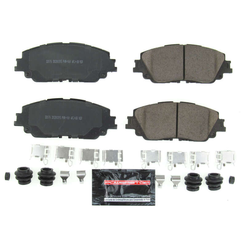 Power Stop 2019 Lexus ES300h Front Z23 Evolution Sport Brake Pads w/Hardware Brake Pads - Performance PowerStop