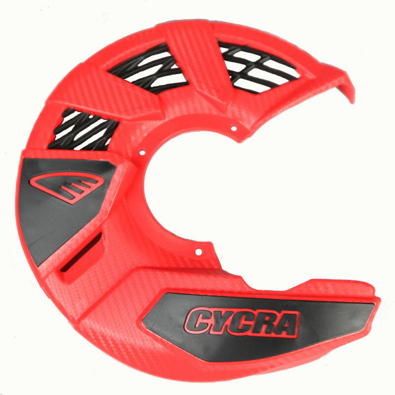 Cycra 04+ Honda CR125R-CRF450RX Disc Covers - Red Plastics Cycra
