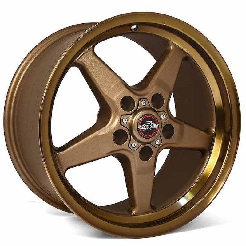 Race Star 92 Drag Star Bracket Racer 17x9.5 5x115BC 6.125BS Bronze Wheels - Cast Race Star