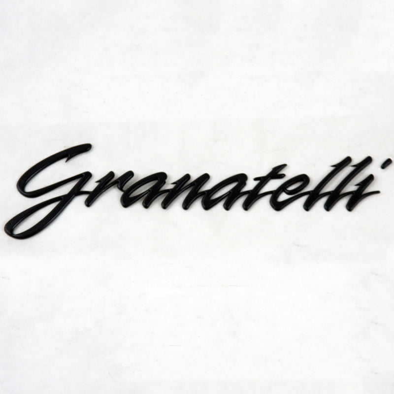 Granatelli Logo Domed Decal - Black Stickers/Decals/Banners Granatelli Motor Sports