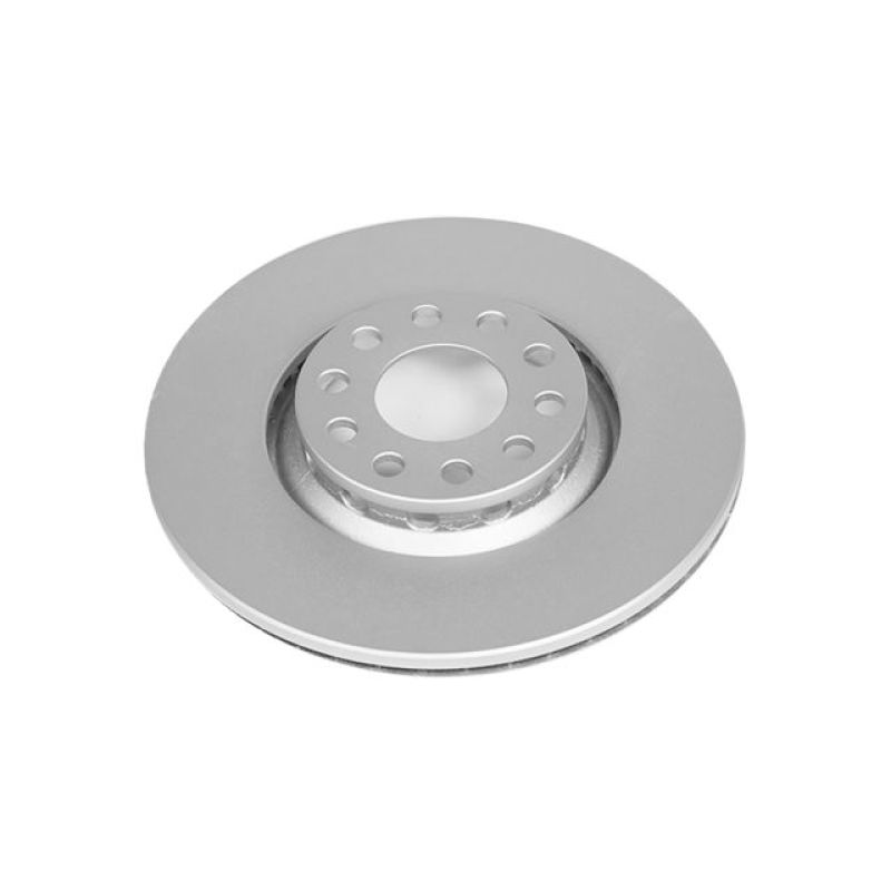 Power Stop 02-05 Audi A4 Front Evolution High Carbon Geomet Coated Rotor Brake Rotors - OE - Cryo PowerStop