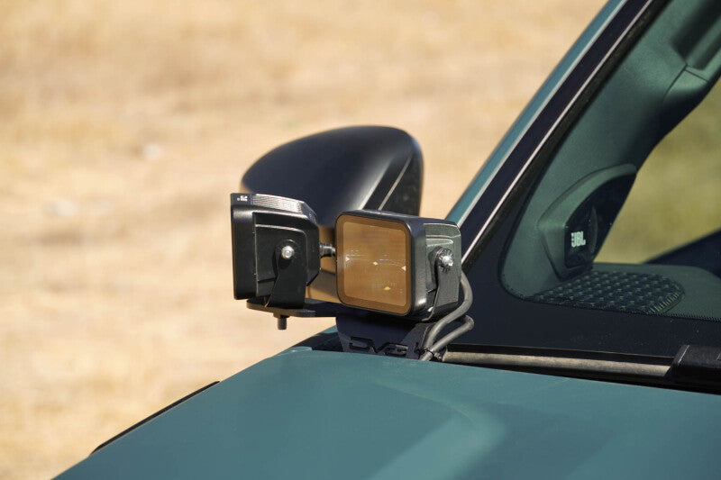 DV8 2025+ Toyota 4Runner Ditch Light Brackets - Pair Light Mounts DV8 Offroad