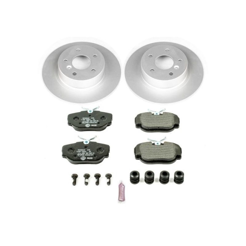 Power Stop 99-04 Land Rover Discovery Rear Euro-Stop Brake Kit Brake Kits - OE PowerStop