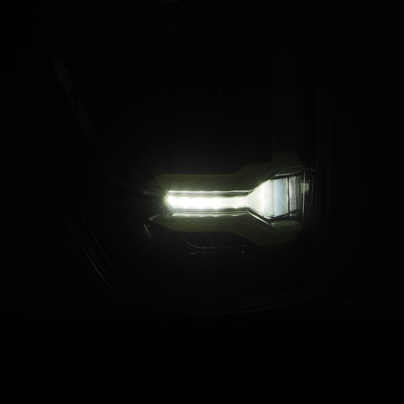 AlphaRex 24-25 Ford F150 LUXX LED Taillight - Alpha Black Tail Lights AlphaRex
