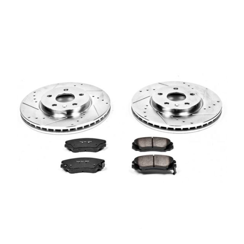 Power Stop 2010 Buick Allure Front Z23 Evolution Sport Brake Kit Brake Kits - Performance D&S PowerStop