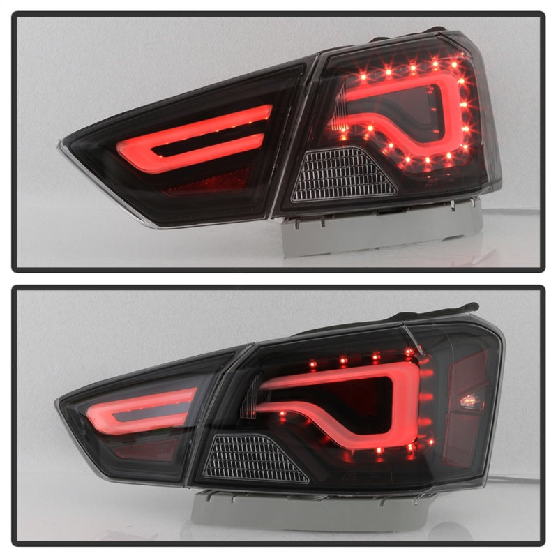xTune 14-18 Chevy Impala (Excl 14-16 Limited) LED Tail Lights - Black Smoke (ALT-JH-CIM14-LBLED-BSM) Tail Lights SPYDER