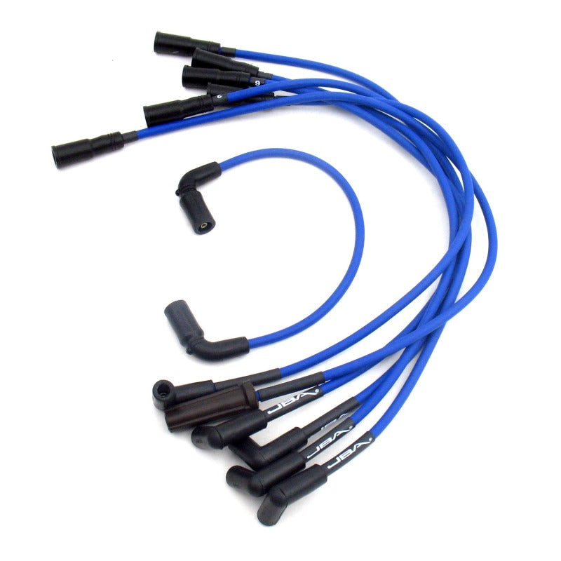 JBA 96-03 GM 4.3L Truck Ignition Wires - Blue Spark Plug Wire Sets JBA