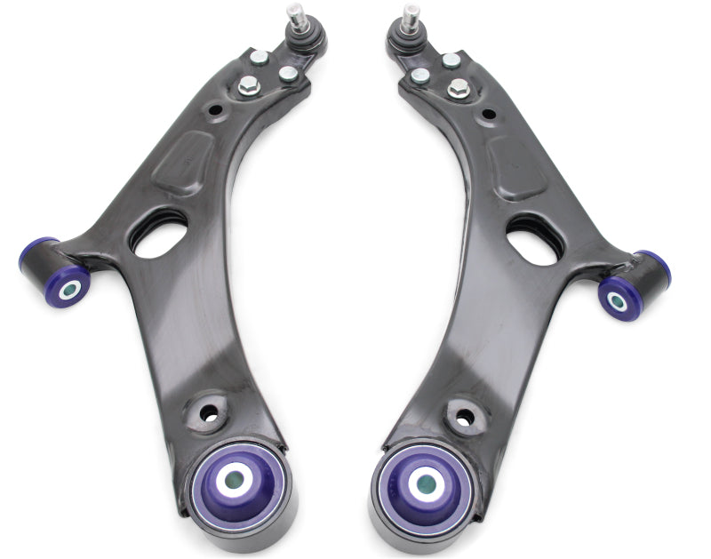 SuperPro 11-16 Kia Sportage Front Lower Control Arm Set W/ Sp Bushings Control Arms Superpro