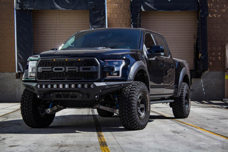 Addictive Desert Designs 17-18 Ford F-150 Raptor Stealth Fighter Front Bumper Bumpers - Steel Addictive Desert Designs