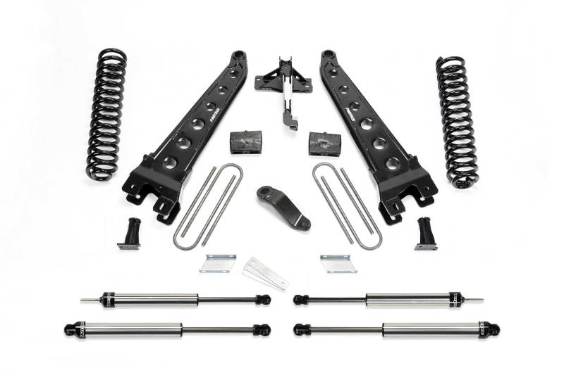 Fabtech 17 Ford F450/F550 4WD Diesel 6in Rad Arm Sys w/Coils & Dl Shks Lift Kits Fabtech