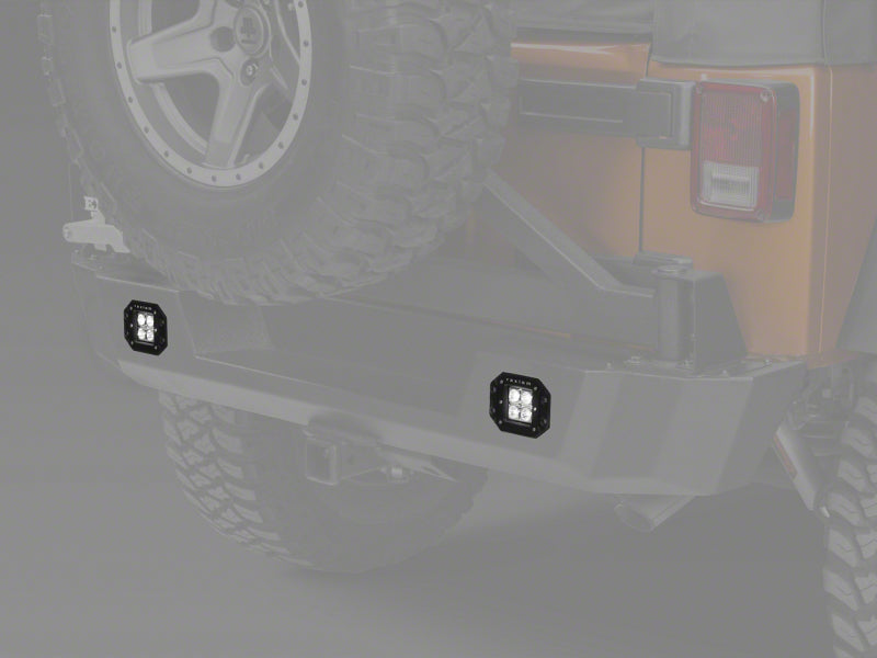 Raxiom 3-In Flush Mount 4-LED Off Road Light Flood Beam Universal (Some Adaptation May Be Required) Light Bars & Cubes Raxiom