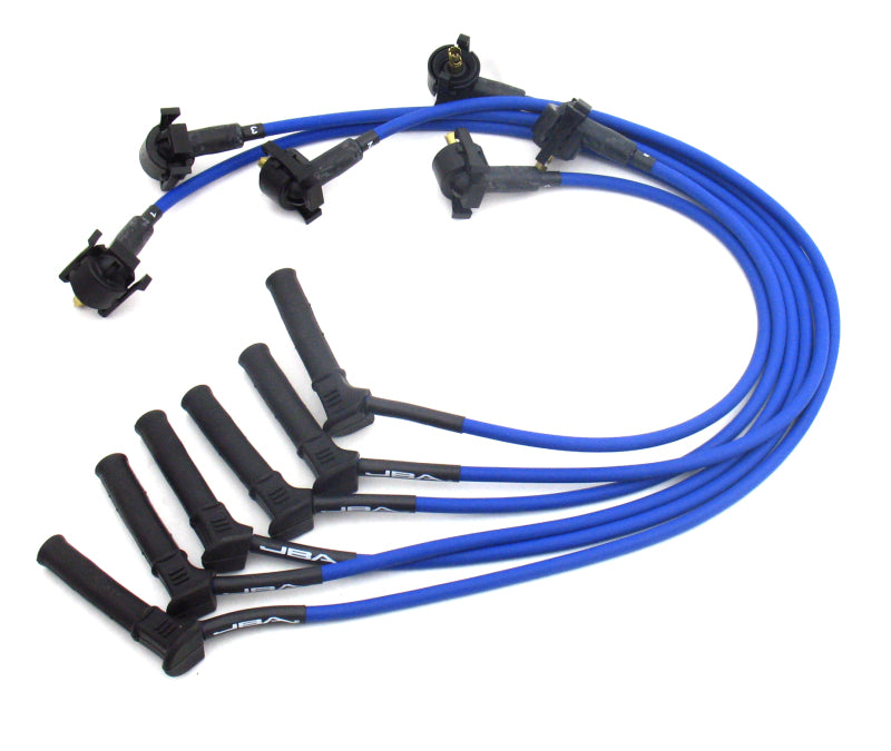 JBA 01-05 Ford Ranger/05-10 Ford Mustang 4.0L Ignition Wires - Blue Spark Plug Wire Sets JBA