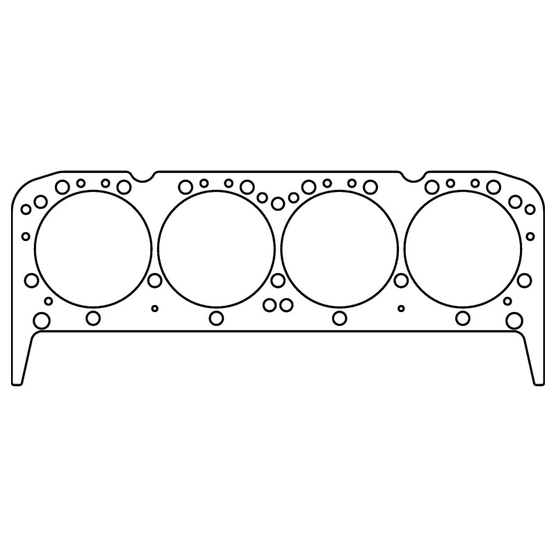 Cometic Chevy Small Block 4.165in Bore 0.043in Copper Head Gasket (No Steam Holes) Head Gaskets Cometic Gasket