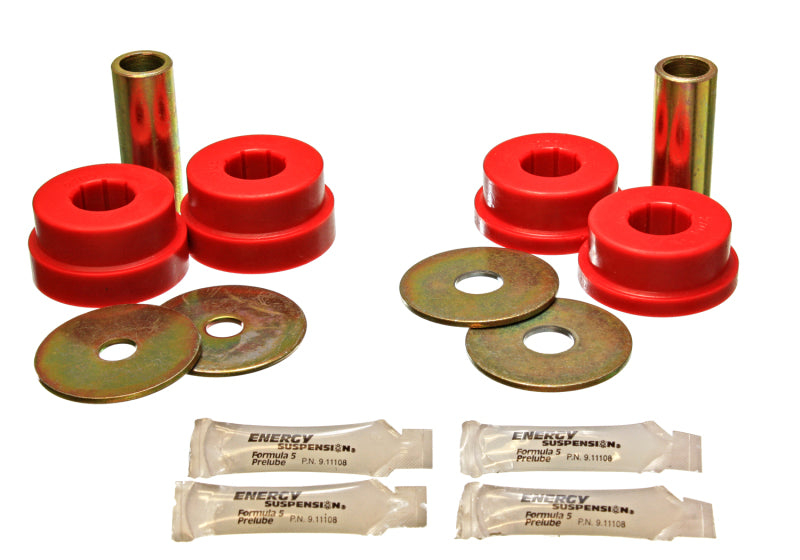 Energy Suspension 05-07 Scion tC Red Rear Trailing Arm Bushing Set Bushing Kits Energy Suspension