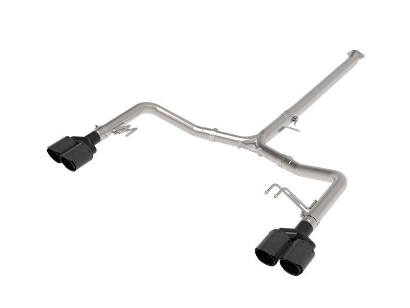 aFe Takeda 21-24 Kia K5 GT L4-2.5L (t) SS Axle-Back Exhaust System w/ Carbon Fiber Tips Axle Back aFe