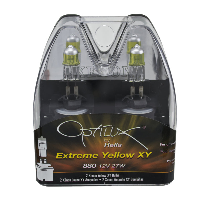 Hella Optilux 880 12V Xenon Yellow XY Bulb Bulbs Hella