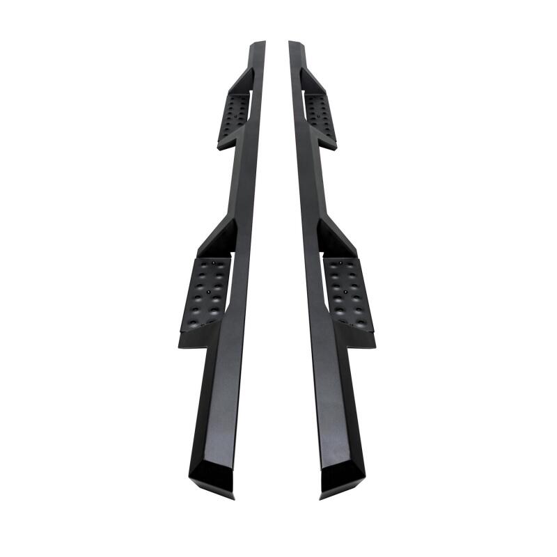 Westin 04-13 Chevy Silverado 1500 Crew Cab 2004-2013 HDX Drop Nerf Step Bars - Textured Black Nerf Bars Westin
