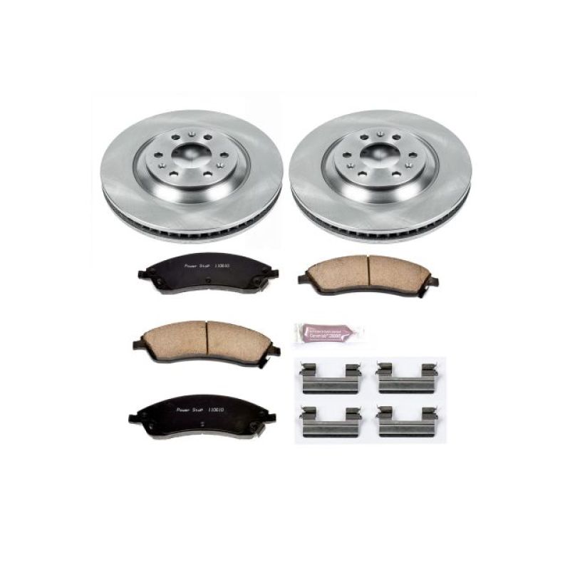 Power Stop 04-09 Cadillac SRX Front Autospecialty Brake Kit Brake Kits - OE PowerStop