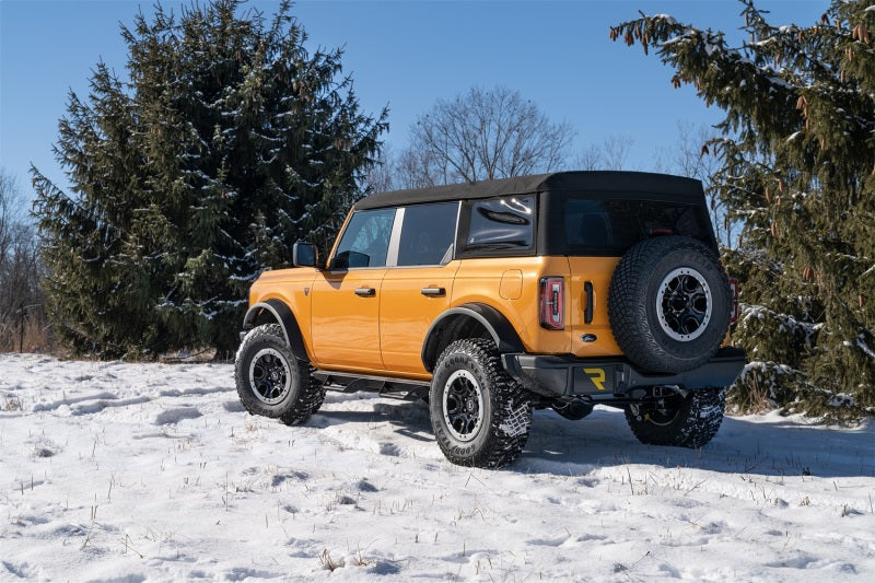 N-Fab Predator Pro Step System 2021 Ford Bronco 4 Door - Tex. Black Nerf Bars N-Fab