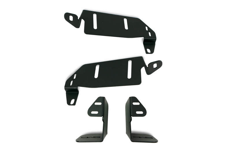 DV8 Offroad 21-22 Ford Bronco Factory Bumper Pocket Light Mount (Pair) 3in LED Pod Lights Light Mounts DV8 Offroad