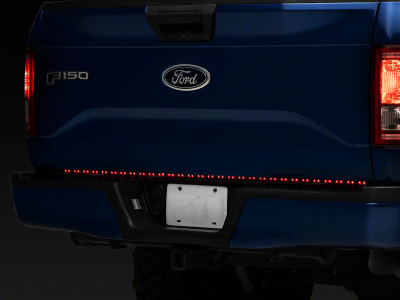 Raxiom Axial Series 60-In Tailgate LED Light Bar w/ Turn Signals (Some Adaptation Required) Lights Corner Raxiom