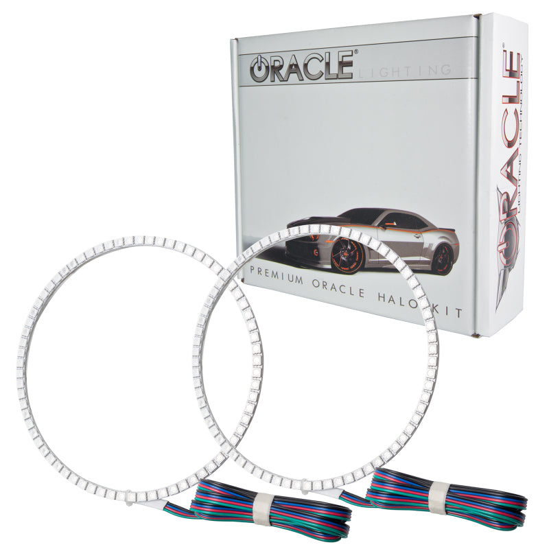 Oracle Ford Mustang 10-12 LED Fog Halo Kit - V6 Grille Fogs - ColorSHIFT Fog Lights ORACLE Lighting